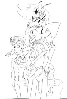 Artemis Fowl and BeeIzebub