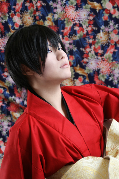 Hibari in kimono