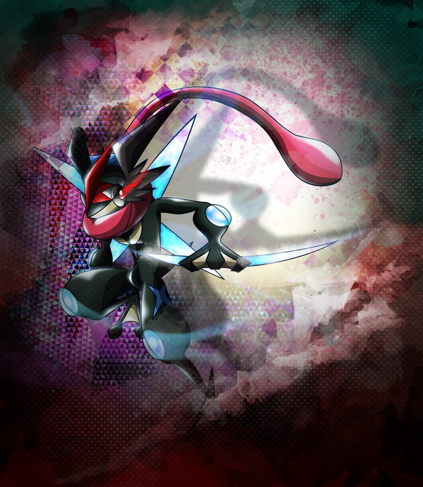 Pokémon Ash-Greninja/Shiny Greninja Chrome Theme - ThemeBeta
