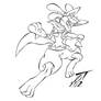 Kumara Lucario Line art