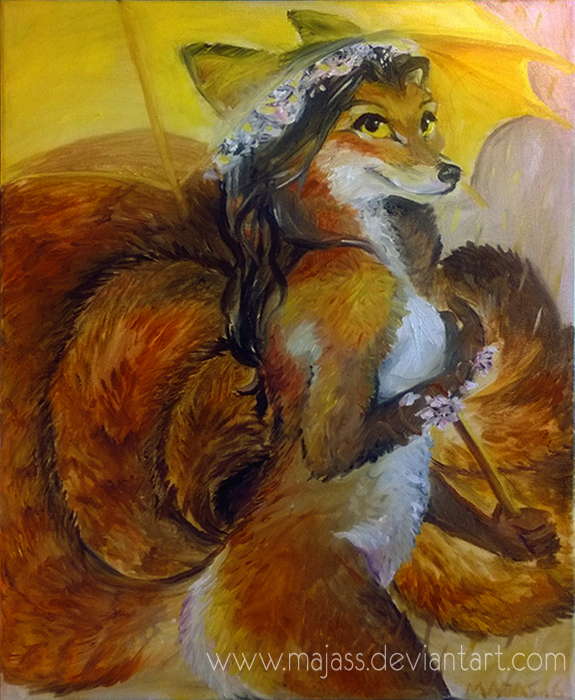 Vixen Umbrella by james-talon
