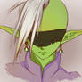 Zamasu blindfolded