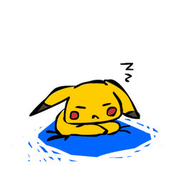 pikachu wakes up