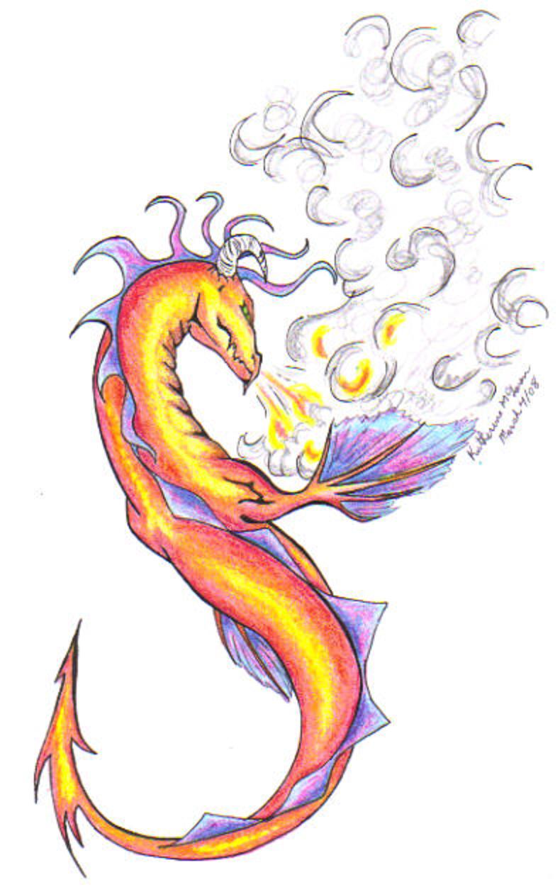 Water Dragon: Fire