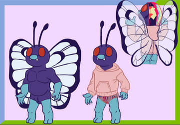 BUTTERFREE (PokeDude #2) New