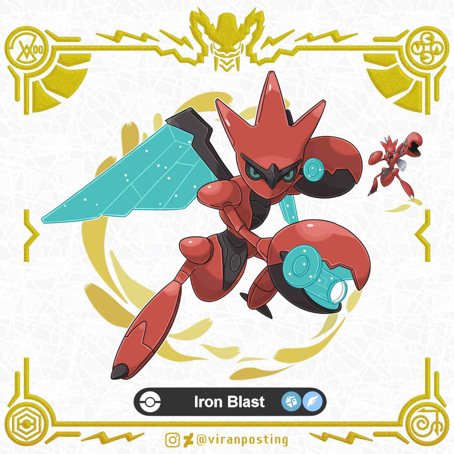 Adopt - Paradox Scizor by viranposting on DeviantArt