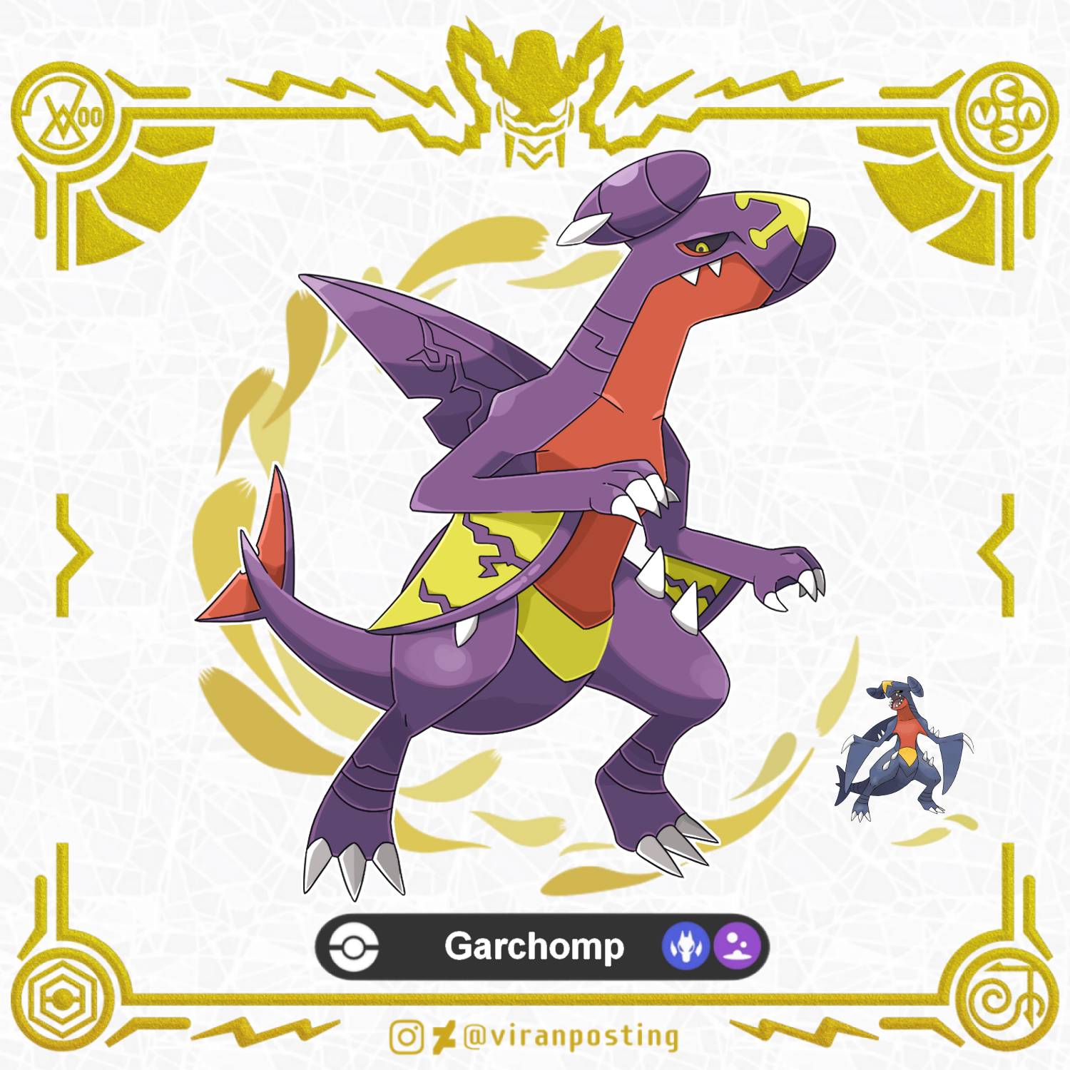 Dystopian Garchomp by viranposting on DeviantArt