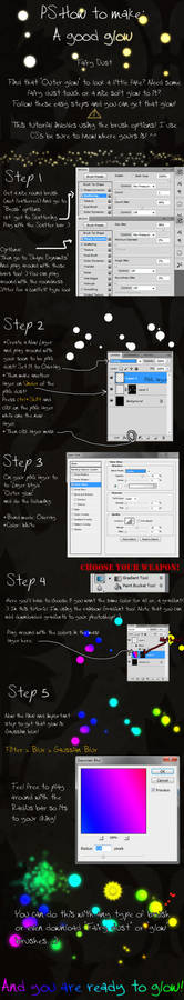 PS tutorial: Good Glow