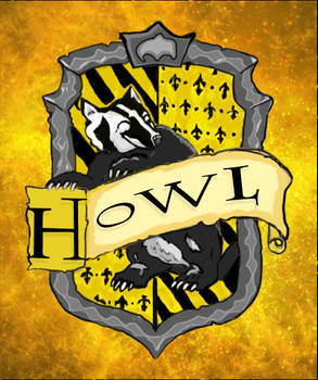 Point Commission Hufflepuff crest for Howl