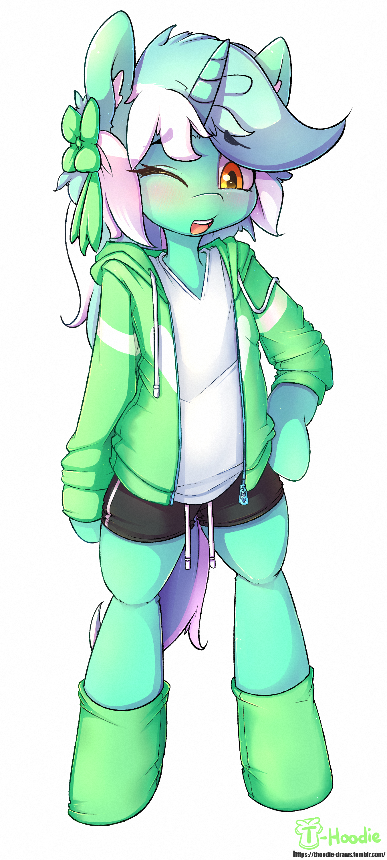 Lyra Heartstrings in Hoodie 2