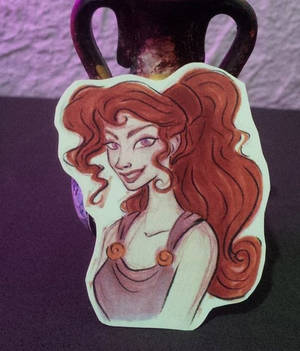 Megara-sticker by SerifeB Megara-sticker by SerifeB