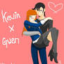 Kevin x Gwen