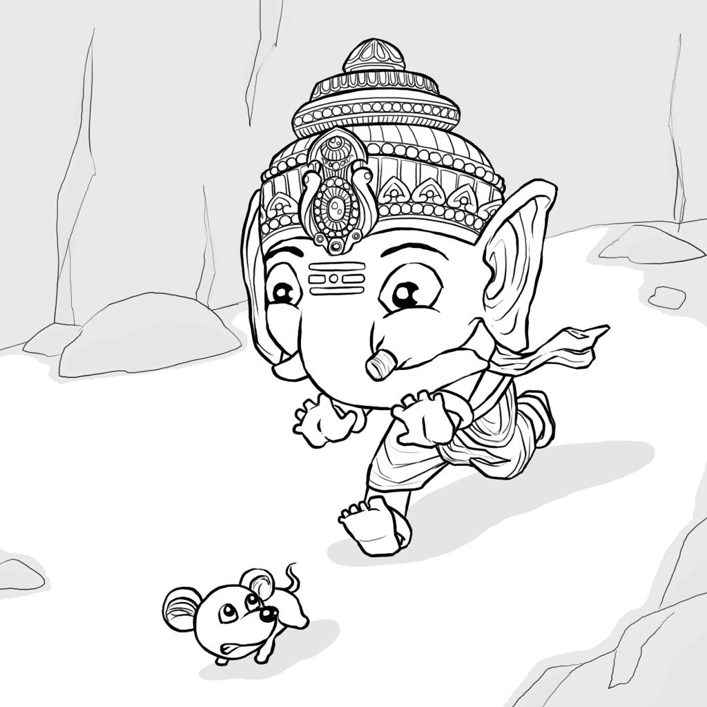 Daily Draw #5 - Ganesha by Oye-LKY on DeviantArt Daily Draw #5 - Ganesha by Oye-LKY on DeviantArt