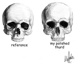 Jawless Skull. Trying out realism