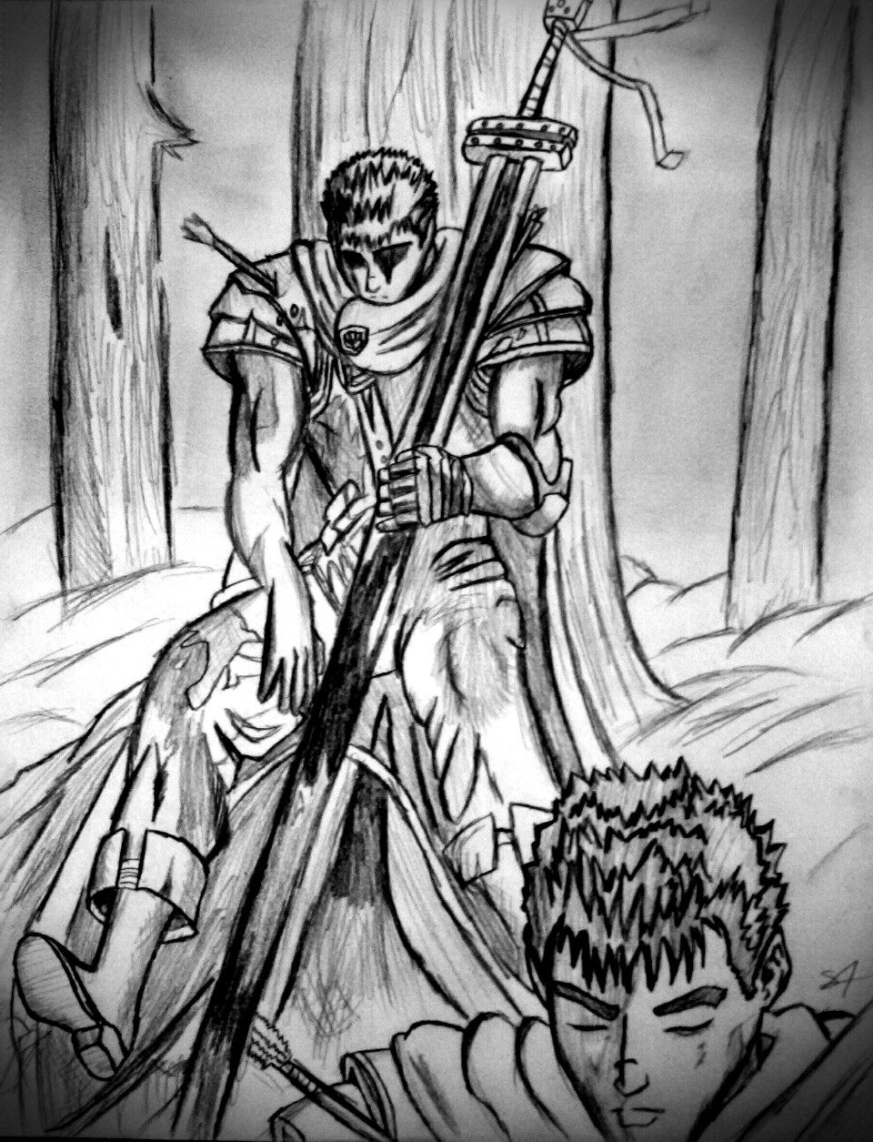Guts The 100 Manslayer By 00gundamgeass On Deviantart Guts The 100 Manslayer By 00gundamgeass On Deviantart
