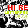 FREE HIRES LETTERPRESS BRUSH