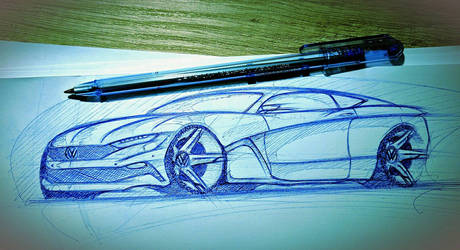 Volkswagen Sportscar Sketch