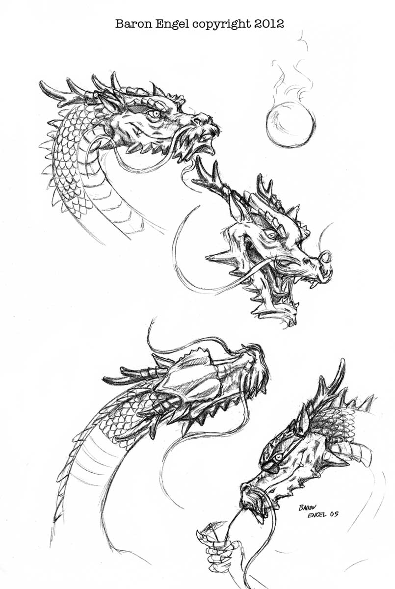 Oriental dragon studies