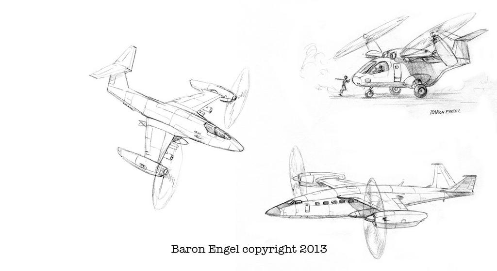 Assorted tilt-rotors 01 by Baron-Engel on DeviantArt