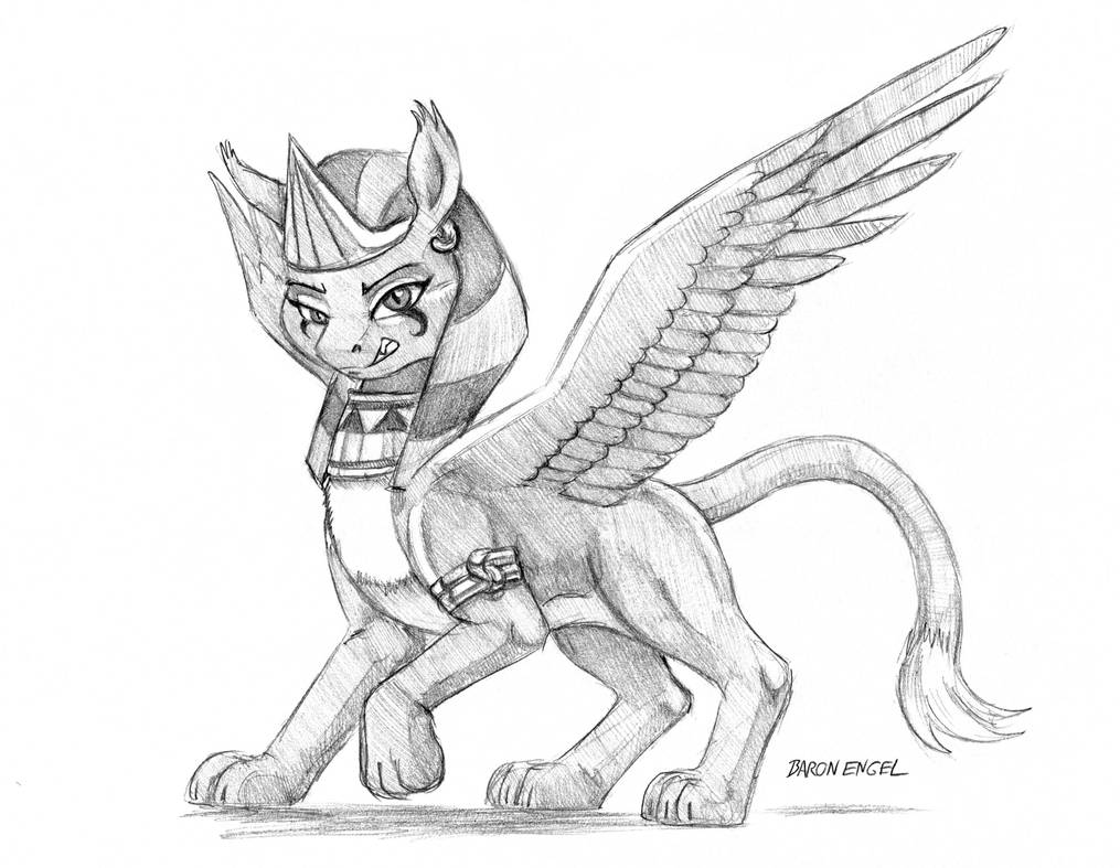 MLP Sphinx by Baron-Engel on DeviantArt