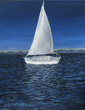 Sail Boat Painting