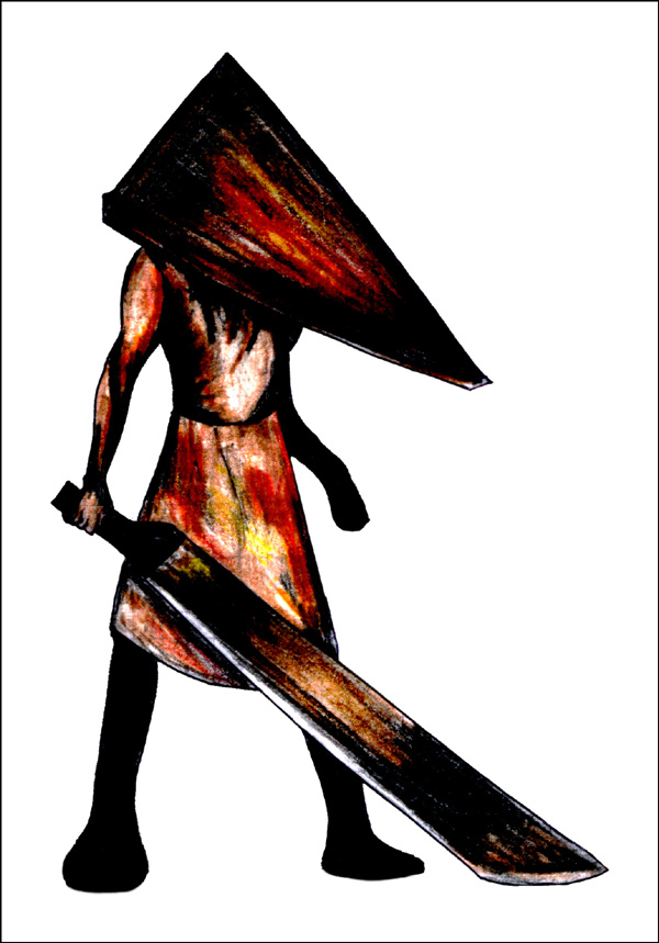 Pyramid head portrait