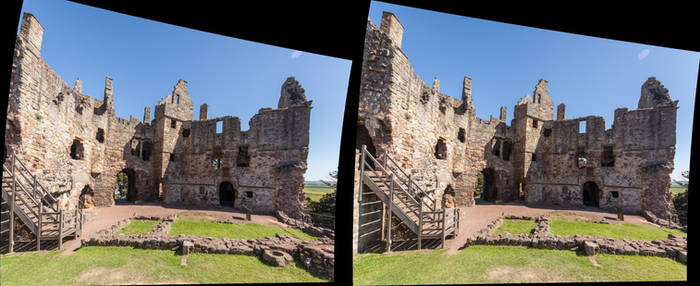 Dirleton Castle Interior