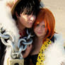 Luffy and Nami