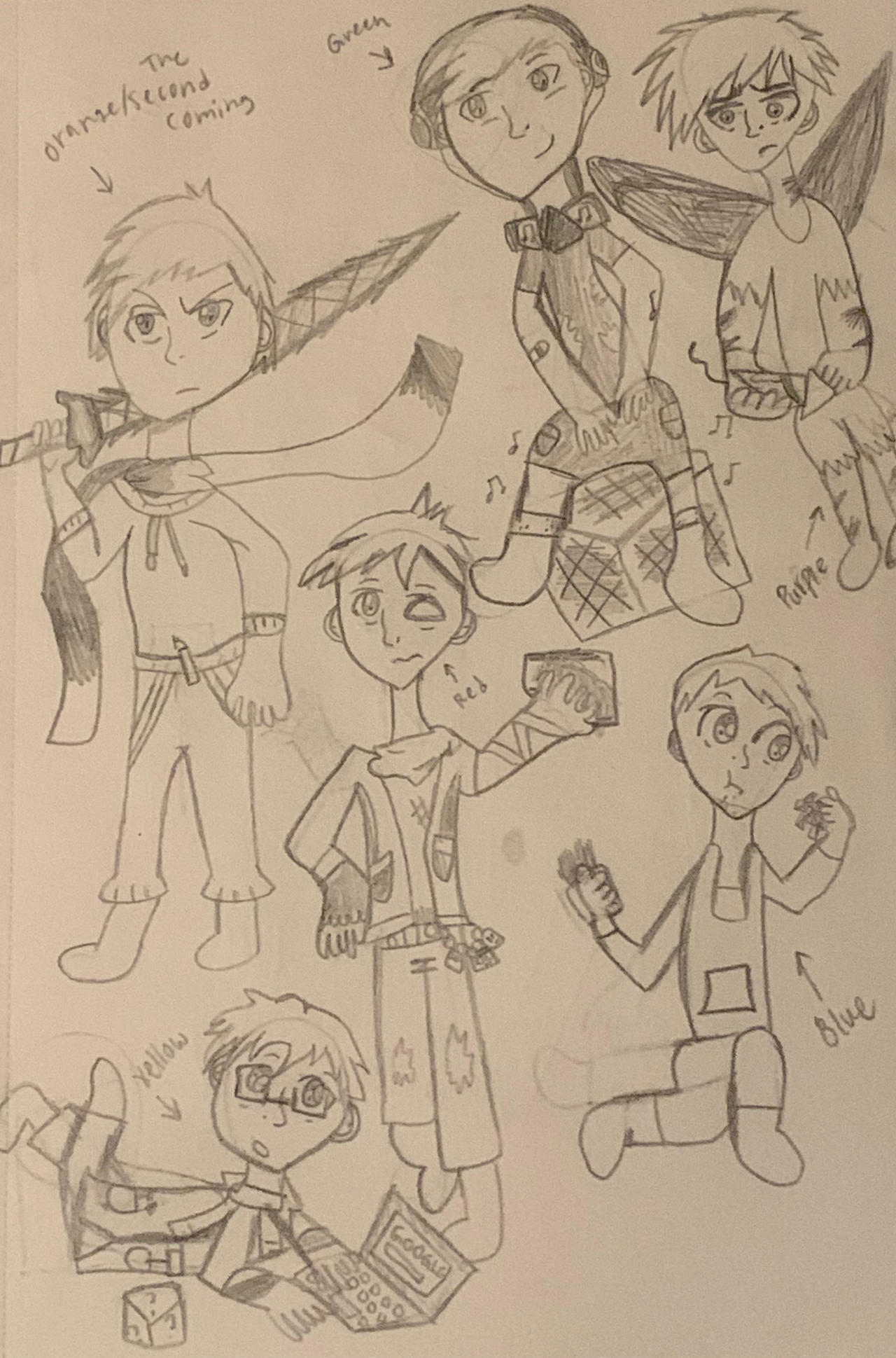 Deviantart Avm My AVM Color Gang Designs by JoelleArtastic on DeviantArt