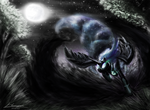 Nightmare Moon by Huussii