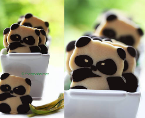 Adorable Panda Cookies