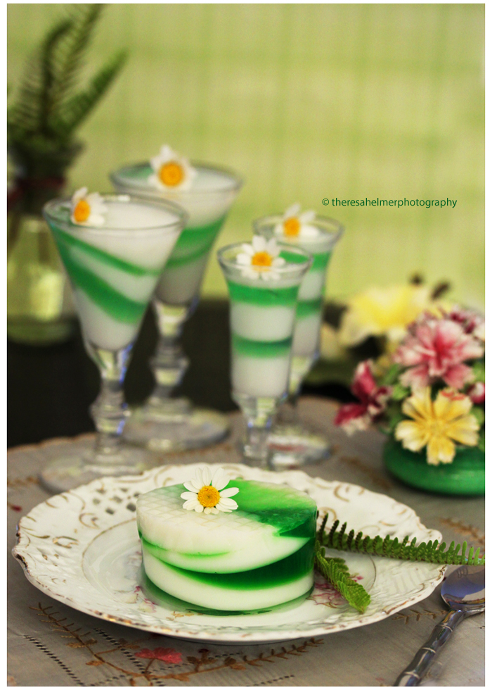 Homemade Marshmallow Creme w/ Homemade Mint Jello by theresahelmer Homemade Marshmallow Creme w/ Homemade Mint Jello by theresahelmer