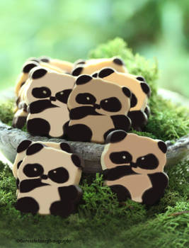 Adorable Panda Bear Cookies