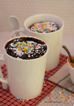 2-Minutes Cake in Mugs (in microwave)