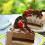Cake Slices - Cappuccino Mousse Cake