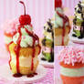 Ice Cream + Cake Cupcakes