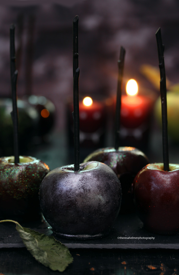 Glittered Candy Apples