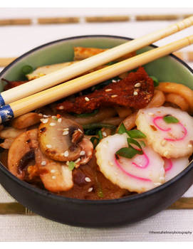 Homemade Japanese Udon