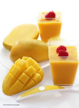Chinese Mango Pudding