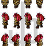 Walk cycle Sprite sheet