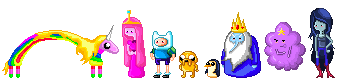 Pixel Adventure Time Cast