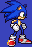 My Custom SSB4 Sonic Sprite