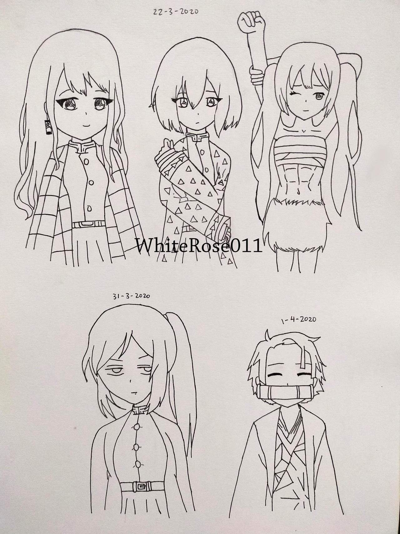 Kimetsu No Yaiba (Demon Slayer) Genderbend by WhiteRose011 on DeviantArt