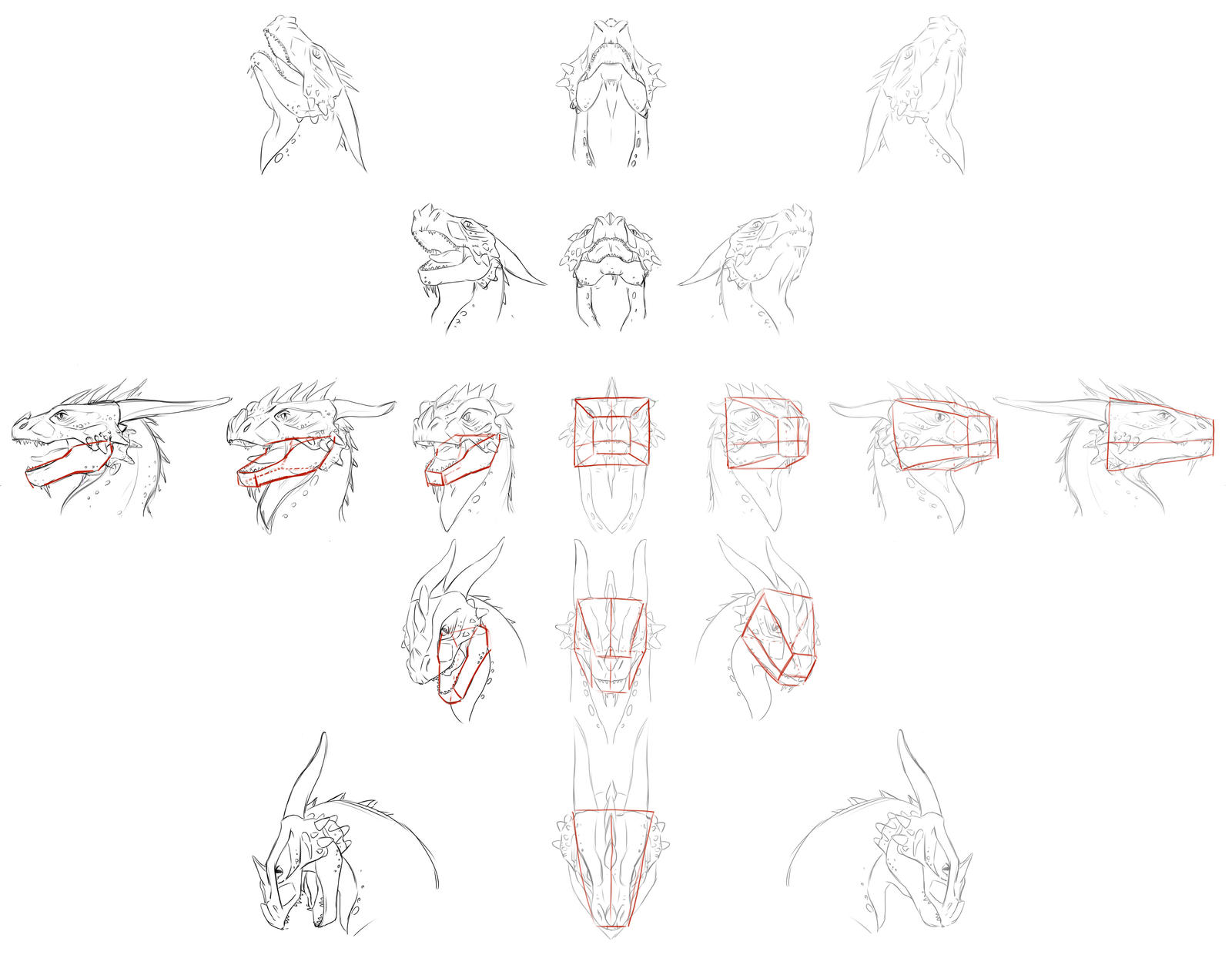 Dragon Structure Dragon Structure by sofmer on DeviantArt