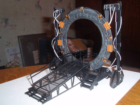 StarGate paper model 4