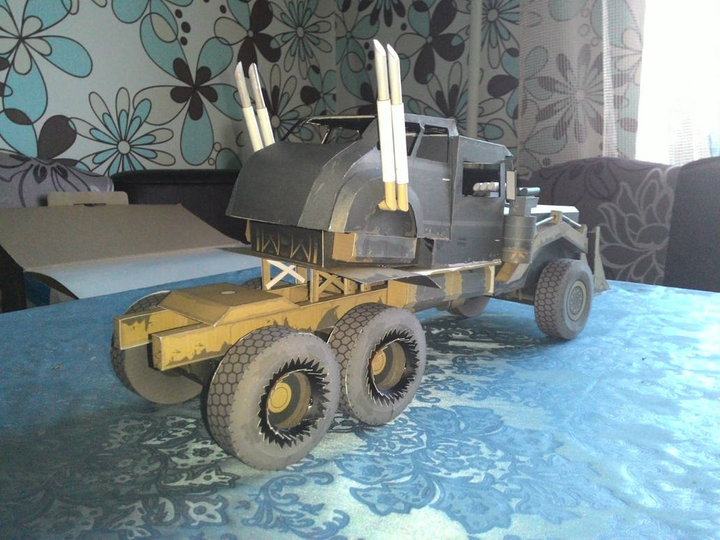 War Rig (Mad Max: Fury Road) Paper Model by BHAAD on DeviantArt