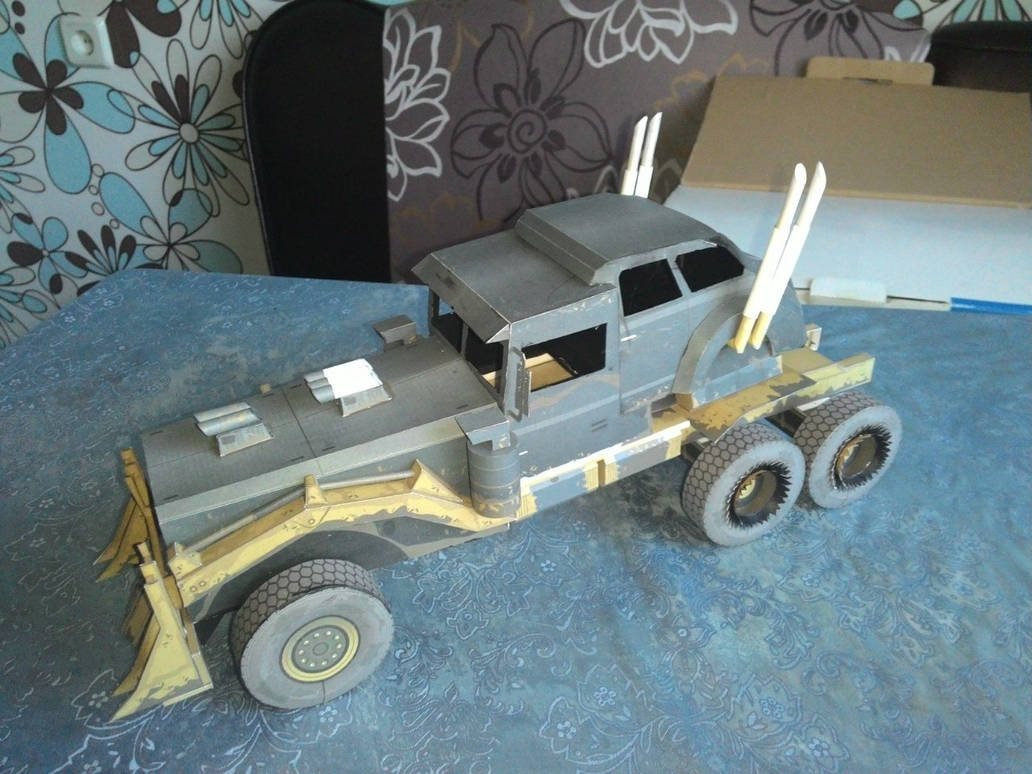 War Rig (Mad Max: Fury Road) Paper Model by BHAAD on DeviantArt