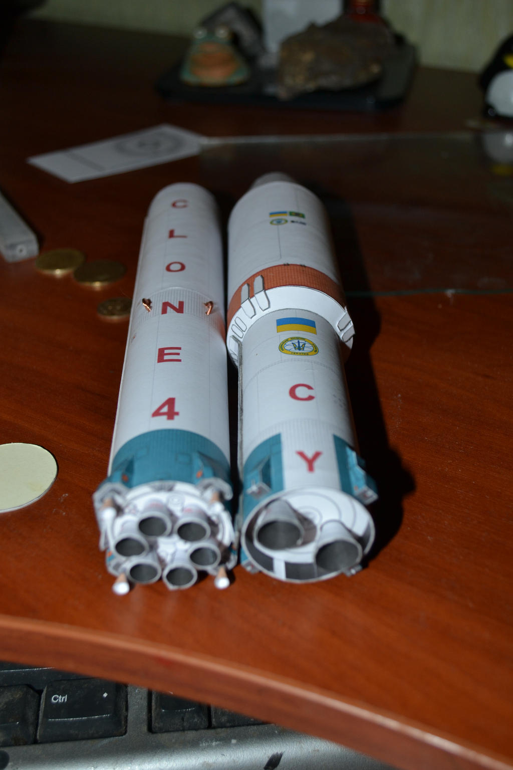 Cyclone-4 paper model by BHAAD on DeviantArt