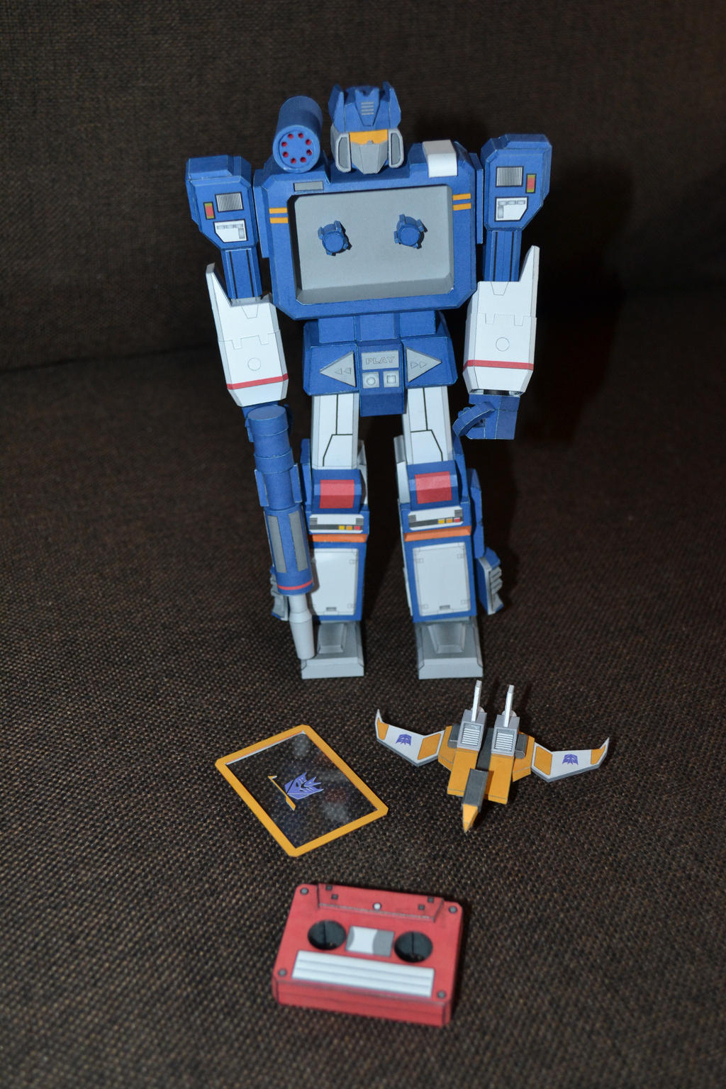 Soundwave+Buzzsaw papercraft by BHAAD on DeviantArt
