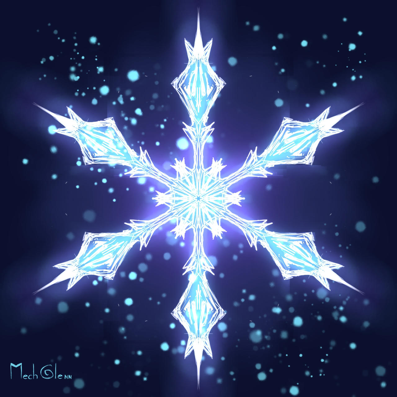 Snowflakes by MechGlenn on DeviantArt